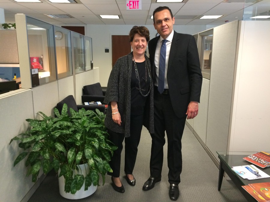 Reunião com Deborah Wetzel, Senior Director for the Governance Global Practice of the World Bank.